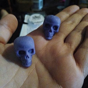 Deadly Nightshade mini skull wax melts goth pagan wicca witch halloween horror tarts