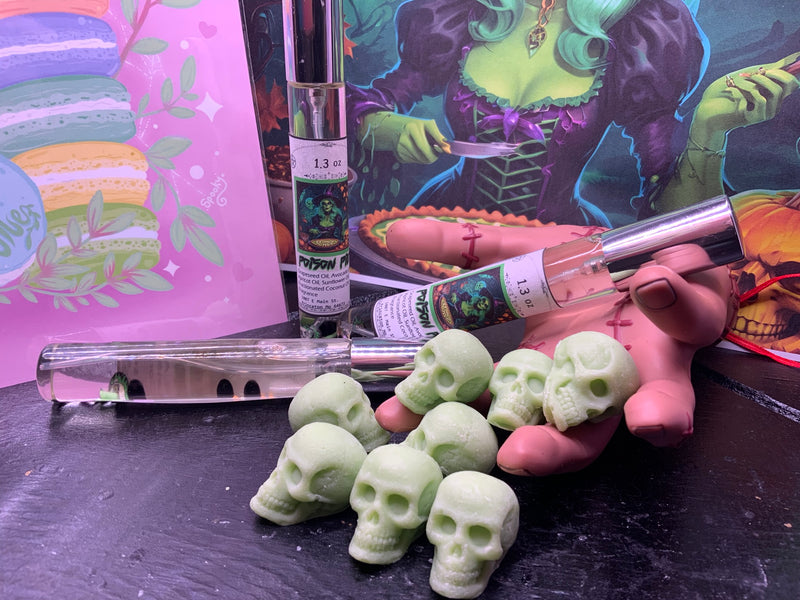 Poison Pie Skull Wax Melts