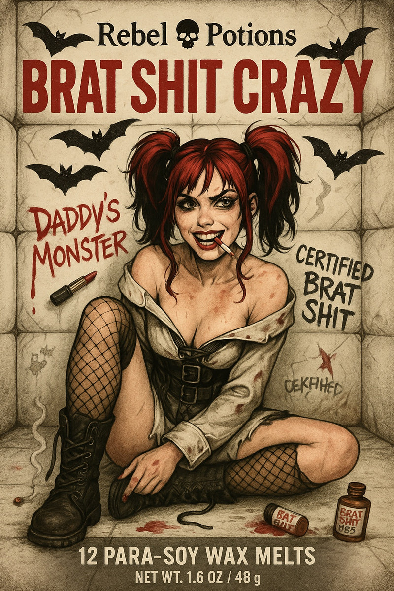 Brat Shit Crazy skull Wax Melts