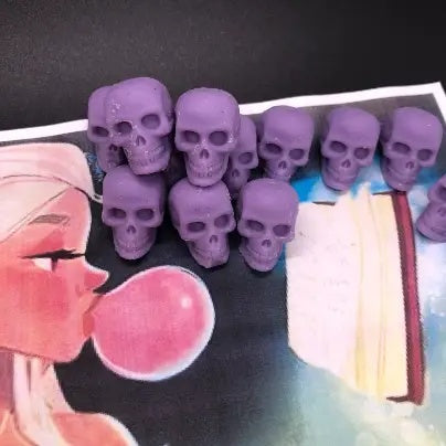 Bubblegum Witch Skull Wax Melts
