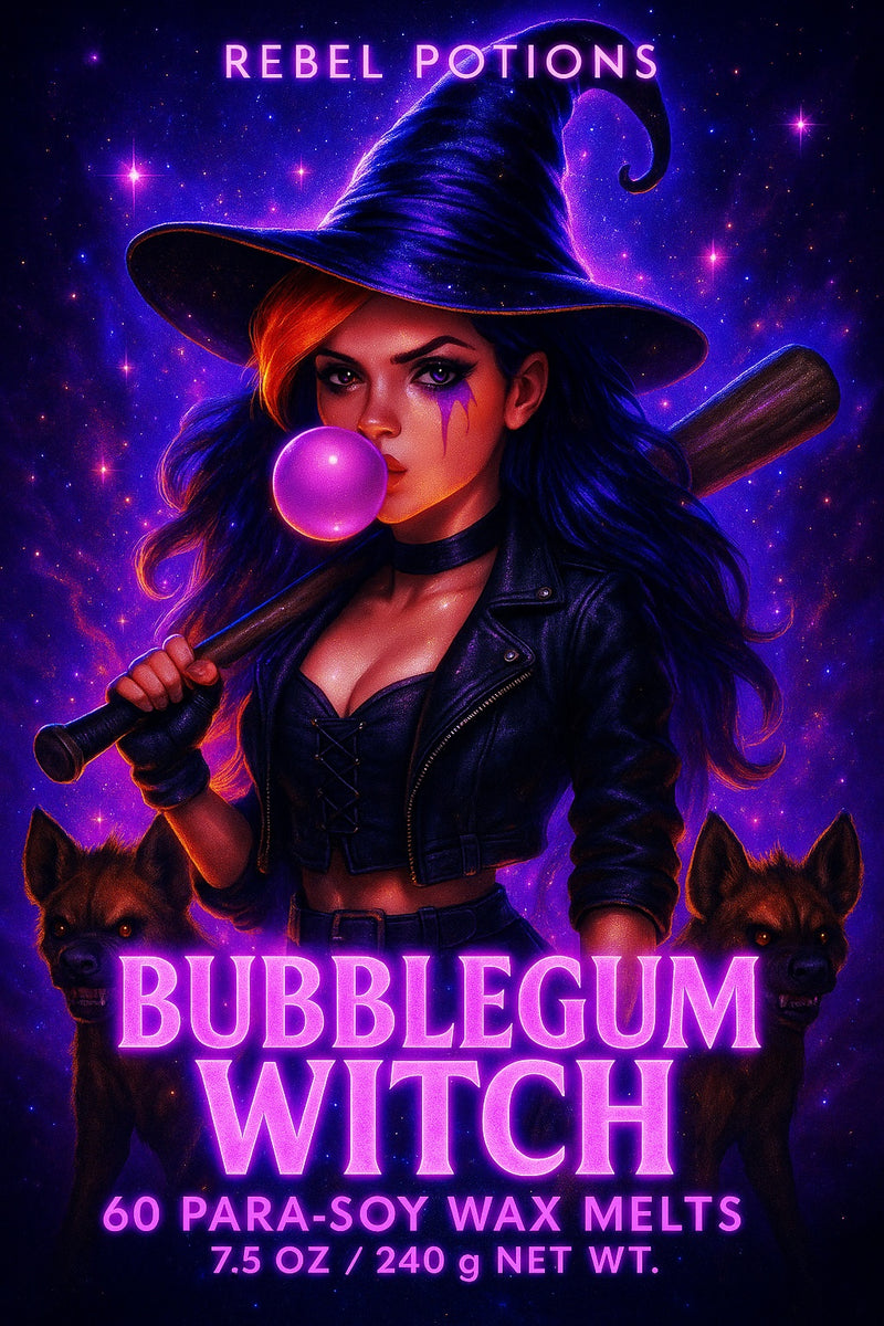 Bubblegum Witch Skull Wax Melts