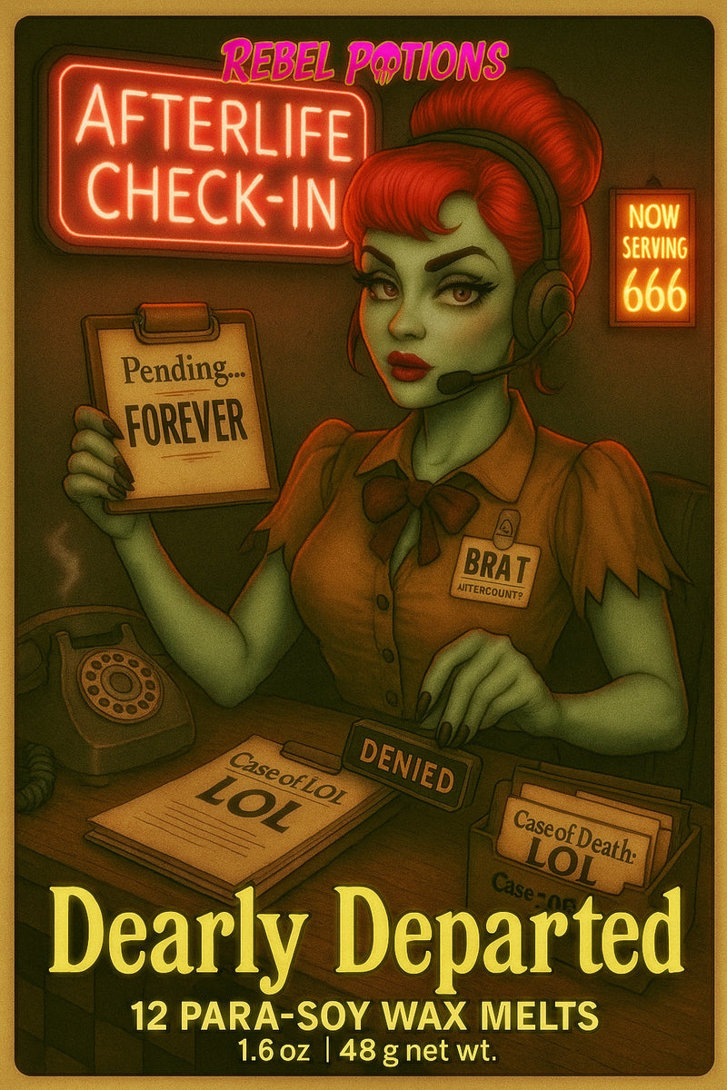 Dearly Departed mini skull wax melts