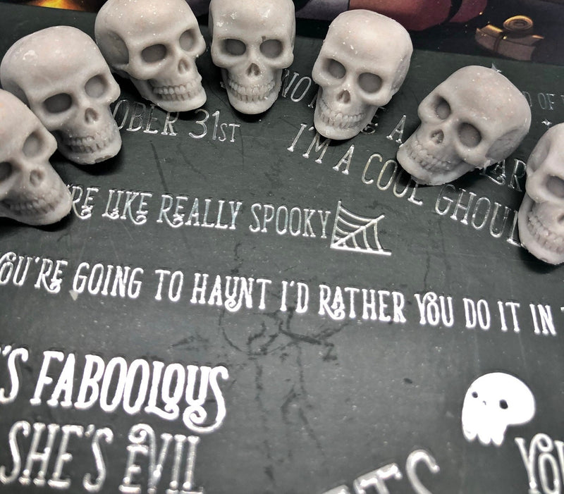 Library of forbidden knowledge mini skull wax melts. Dare you to enter